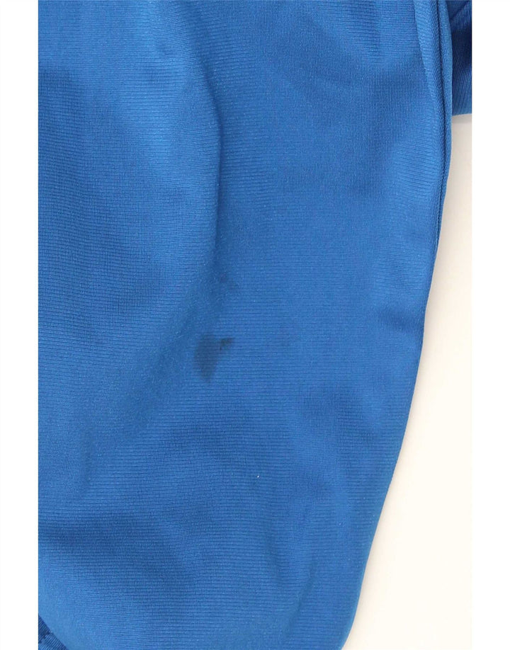 Adidas Mens Tracksuit Top Jacket UK 42/44 Large Blue Polyester