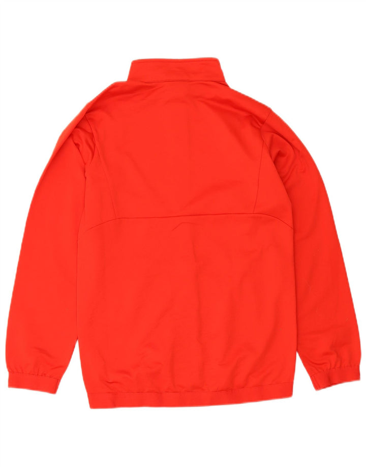 Puma Boys Tracksuit Top Jacket 13-14 Years Red Polyester