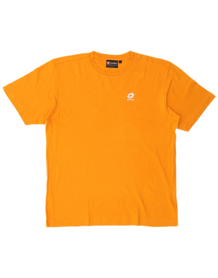 LOTTO Mens T-Shirt Top XL Orange