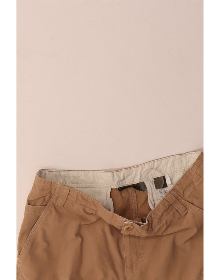 Pantaloncini cargo da uomo TIMBERLAND W32 cotone beige medio