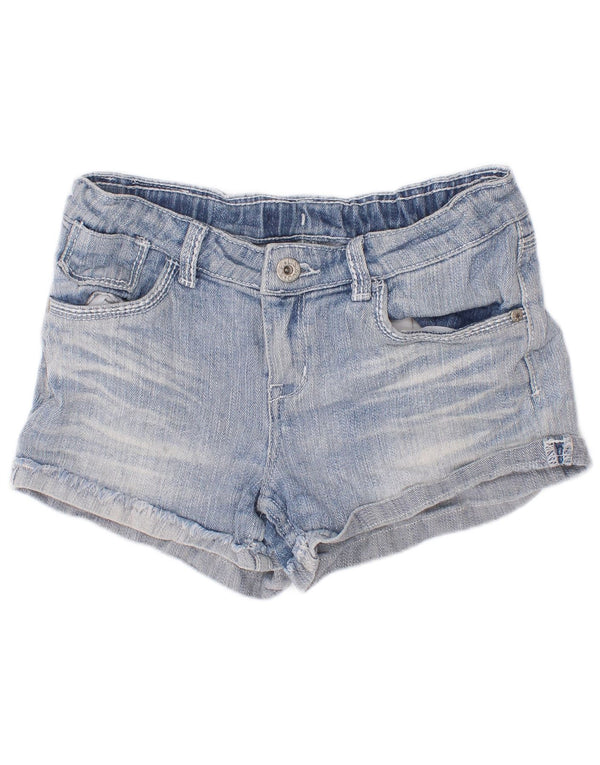 Pantaloncini di jeans per ragazze Levi's 13-14 anni W22 Rayon blu
