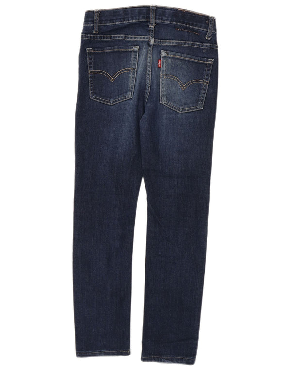 Levi's Ragazzi 510 Jeans Skinny 9-10 Anni W26 L24 Cotone Blu Navy