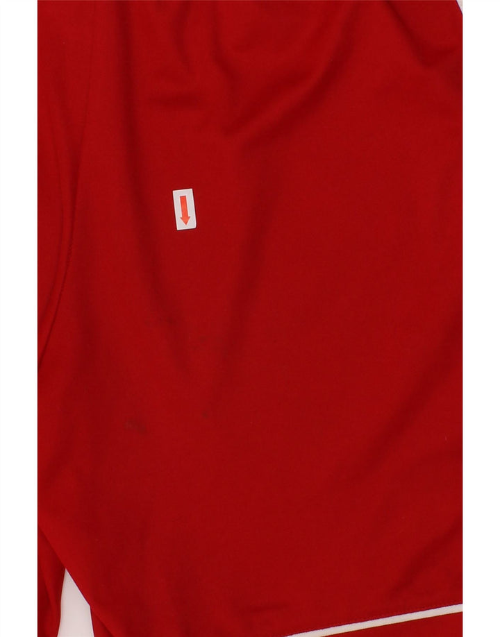 ADIDAS Boys Climacool Sport Shorts 13-14 Years Red Polyester Vintage Adidas and Second-Hand Adidas from Messina Hembry 