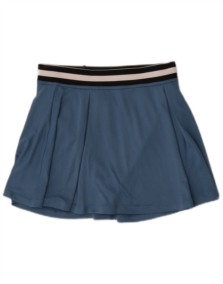 Nike Womens Dri Fit Skort UK 14 Medium  Blue Colourblock