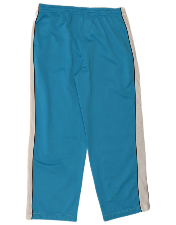 Pantaloni da tuta da uomo Kappa Large in poliestere color block blu