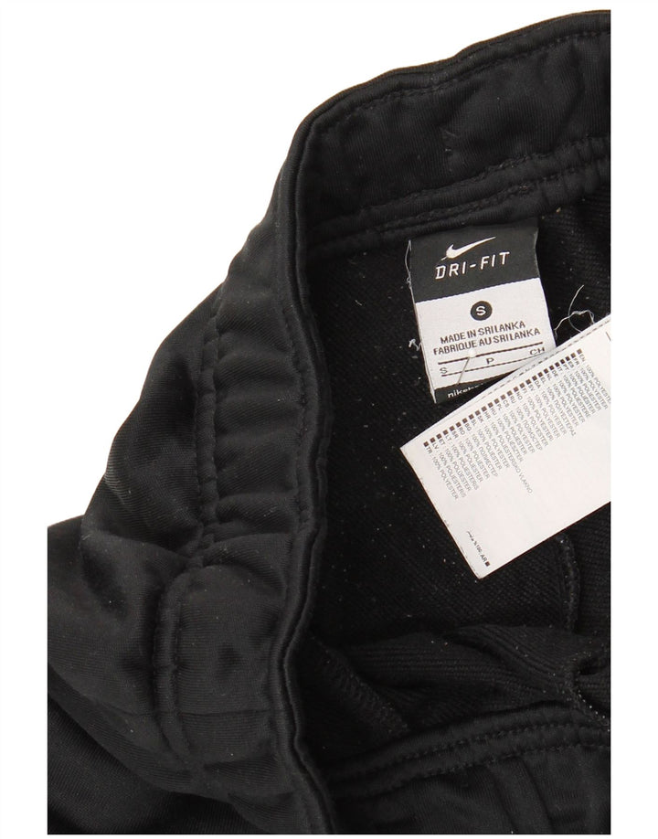Nike Mens Dri Fit Tracksuit Trousers Small  Black Polyester