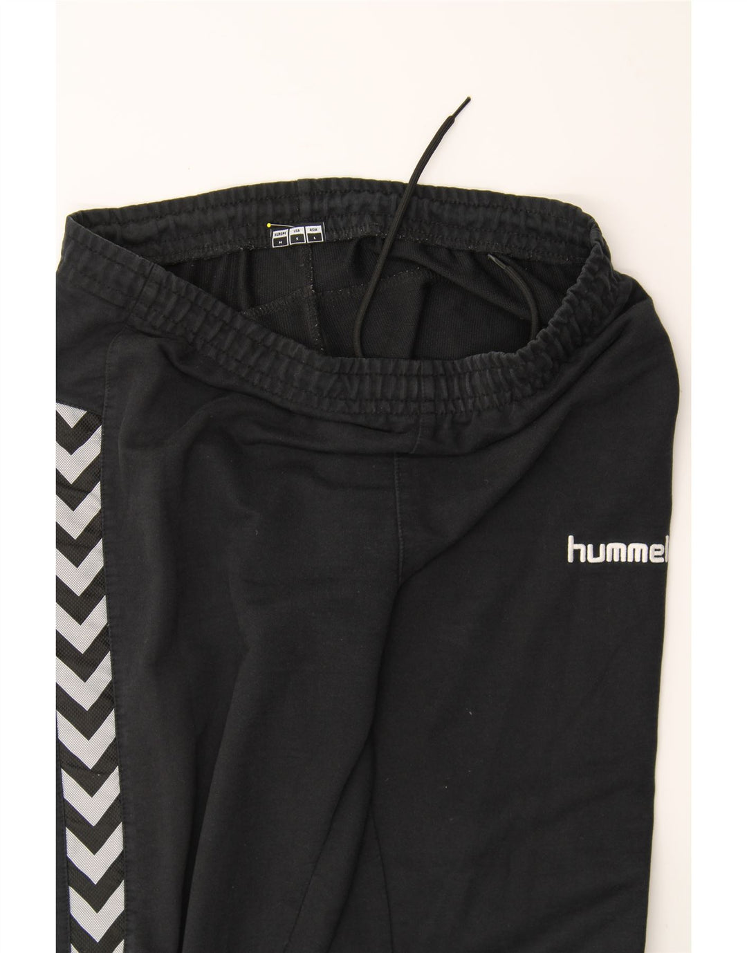 HUMMEL Mens Graphic Tracksuit Trousers Joggers Medium  Black Vintage Hummel and Second-Hand Hummel from Messina Hembry 