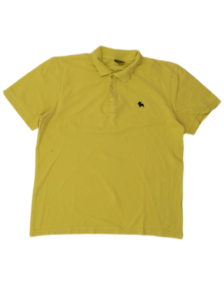 Jack & Jones Mens Polo Shirt XL Yellow