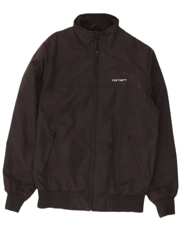 Jaqueta bomber masculina Carhartt Reino Unido 34 XS preto nylon
