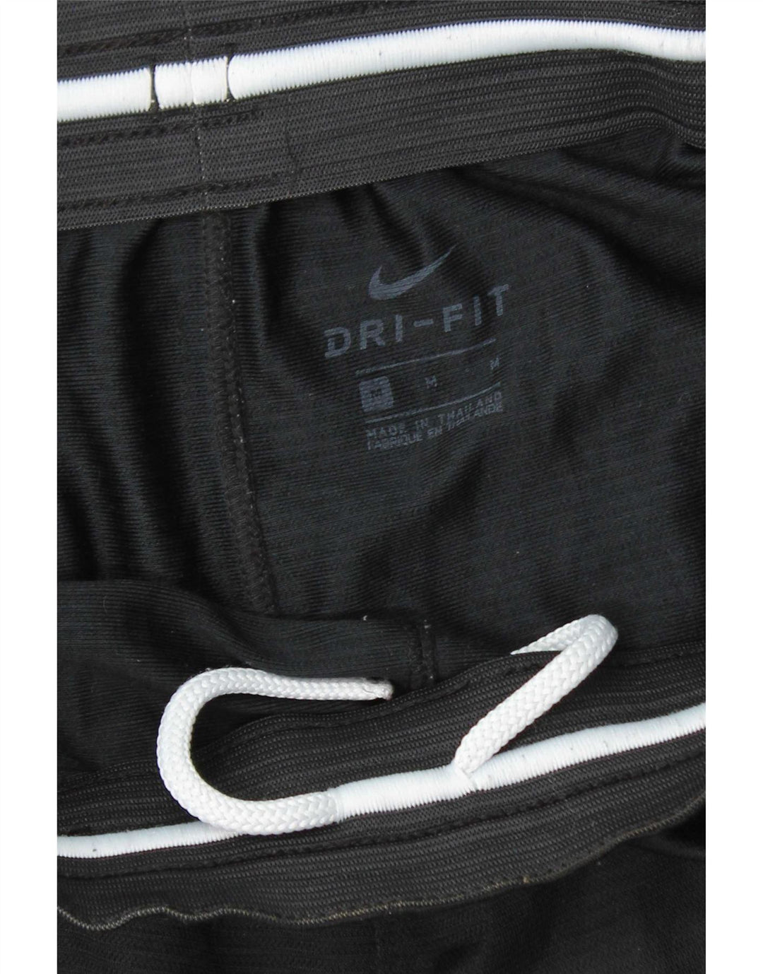 Męskie spodenki sportowe Nike Dri Fit Graphic, średni czarny poliester