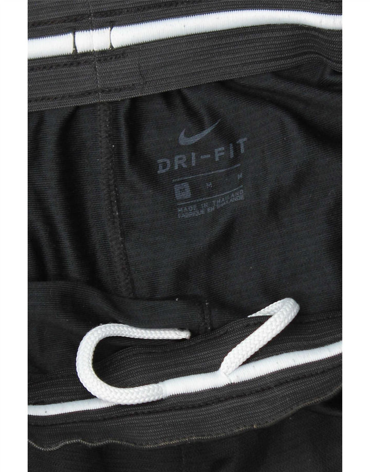 Męskie spodenki sportowe Nike Dri Fit Graphic, średni czarny poliester