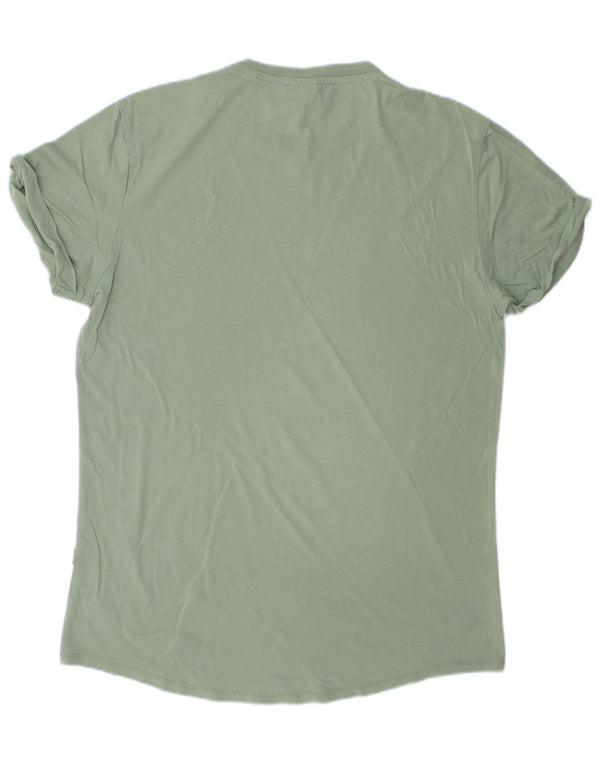 G-Star Mens T-Shirt Top Small Green