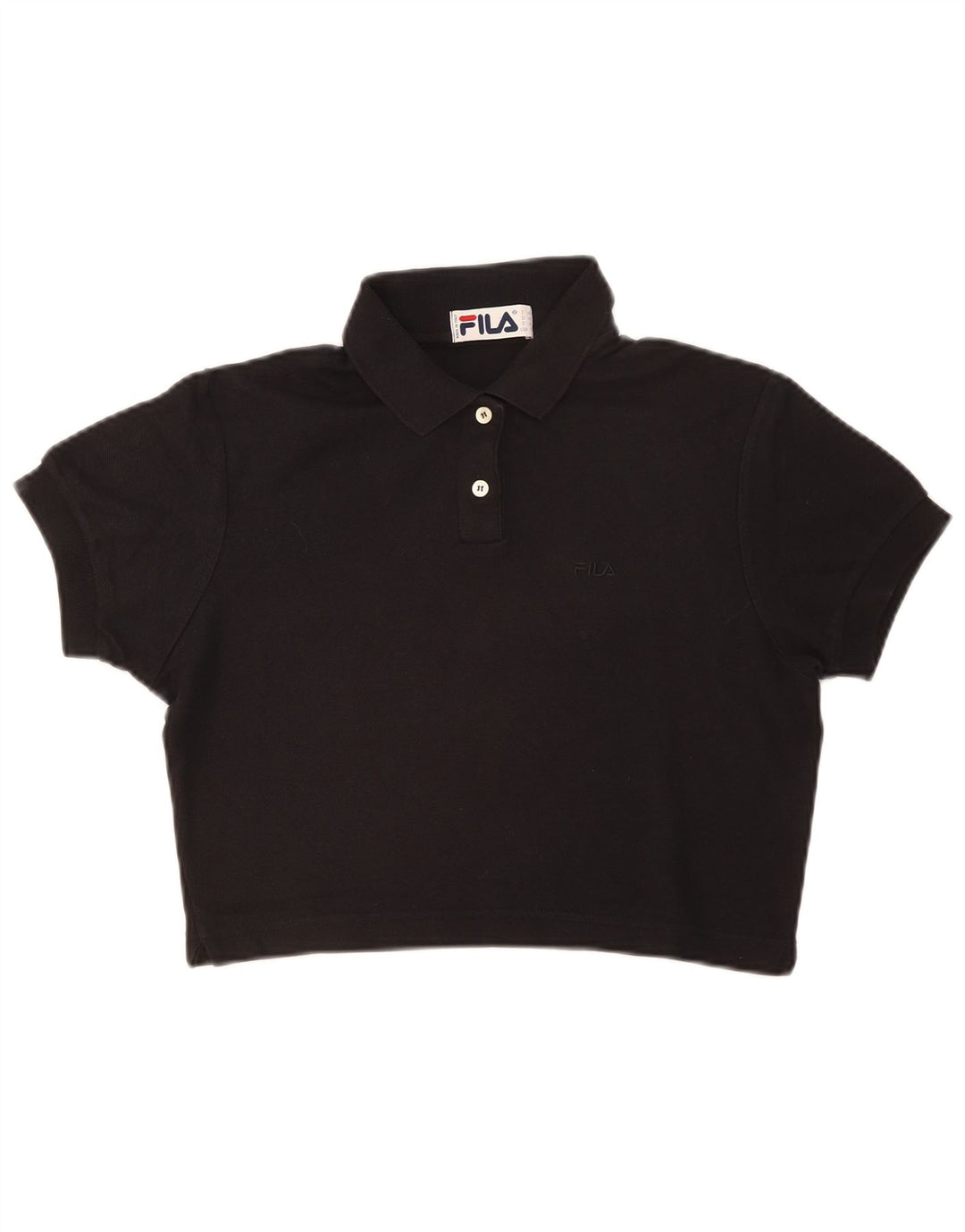 Polo corta da donna Fila IT 46 grande nera