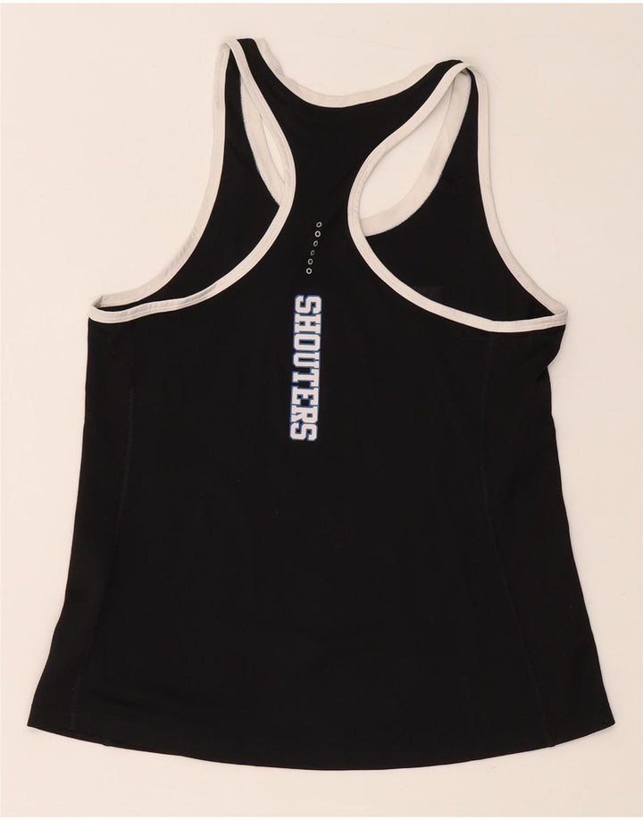 Nike Womens Saint Thomas Graphic Vest Top UK 14 Large Black Polyester