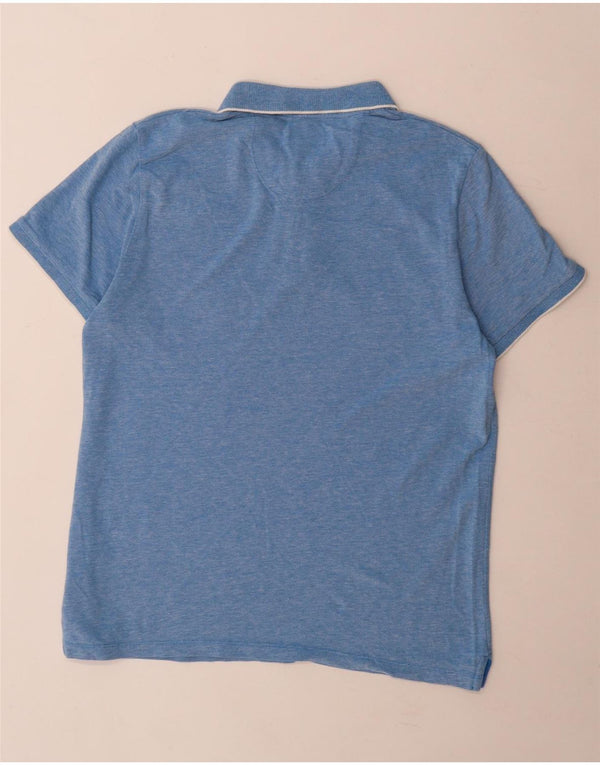 Wrangler Polo Homme Grand Bleu Coton