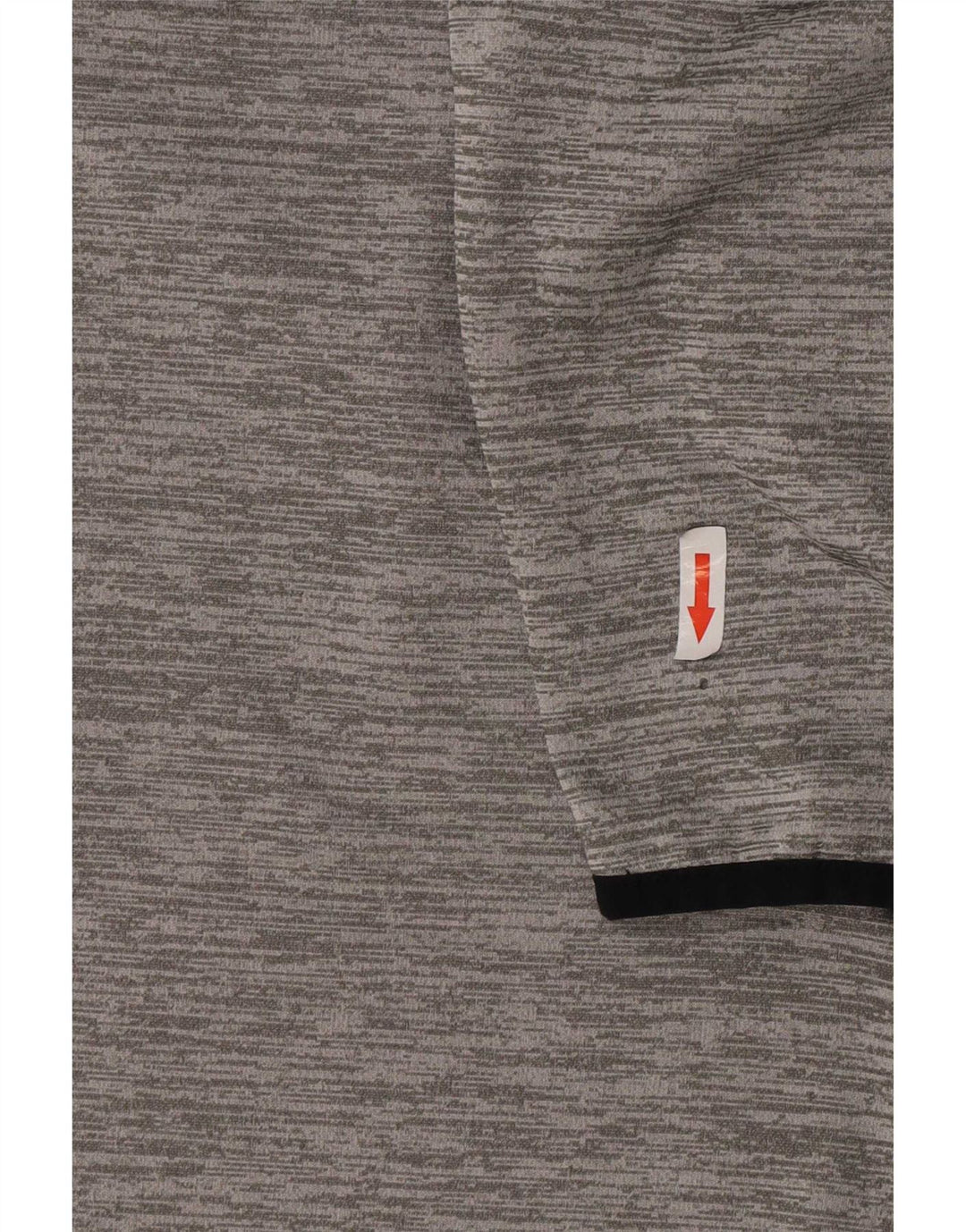 Under Armour Sweat-shirt à col zippé pour homme Large Gris Moucheté Polyester