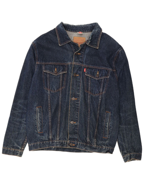 Levi's Mens Denim Jacket UK 40 Large Blue