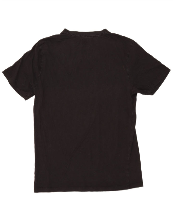 Nike Mens T-Shirt Top Large Black Cotton