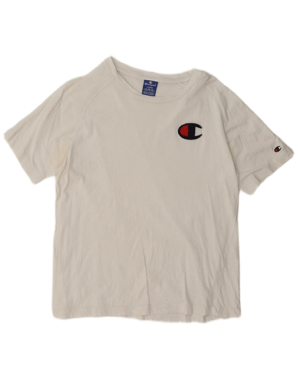 Maglietta grafica da donna Champion Top UK 16 Large Bianca
