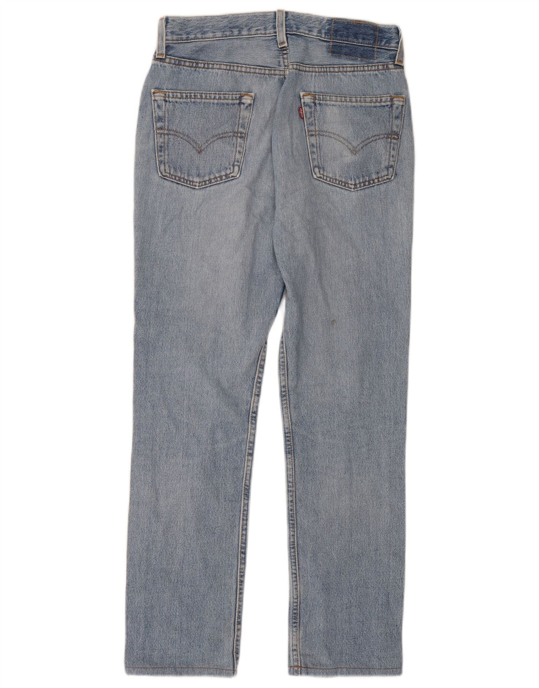 Levi's Mens Straight Jeans W28 L28 Blue Cotton