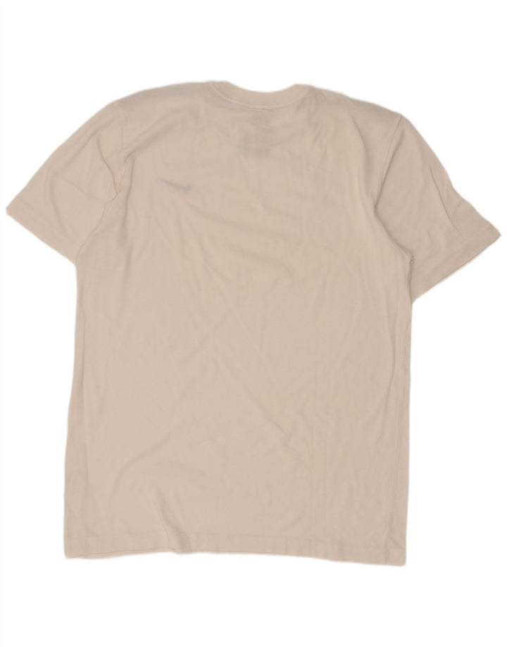 Nike T-shirt coupe classique pour homme en coton blanc Taille L