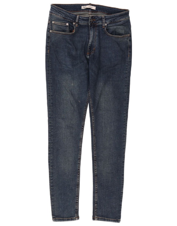 Zara Mens Skinny Jeans EU 42 Large W32 L30 Blue