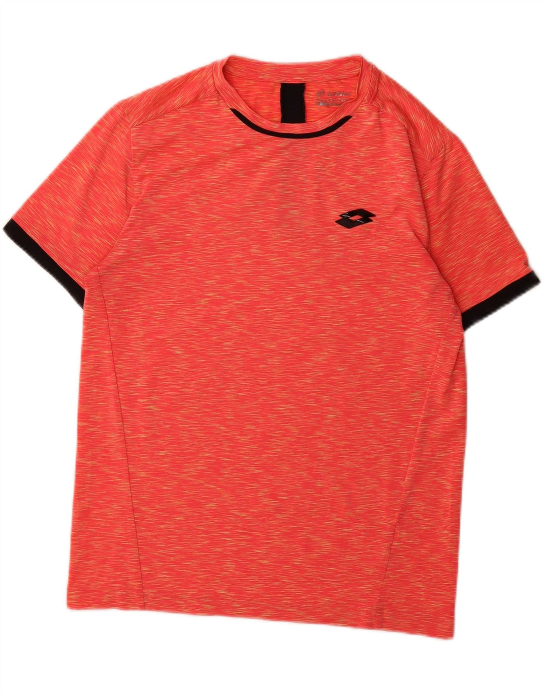 LOTTO Mens T-Shirt Top Medium Red Flecked Vintage Lotto and Second-Hand Lotto from Messina Hembry 