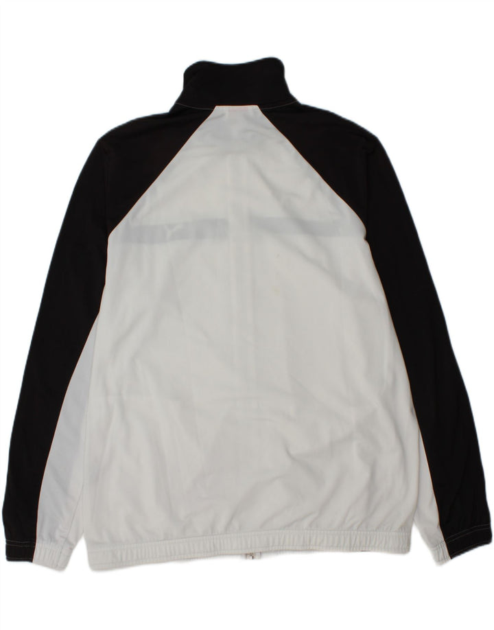 Puma Mens Tracksuit Top Jacket XL White Colourblock Polyester
