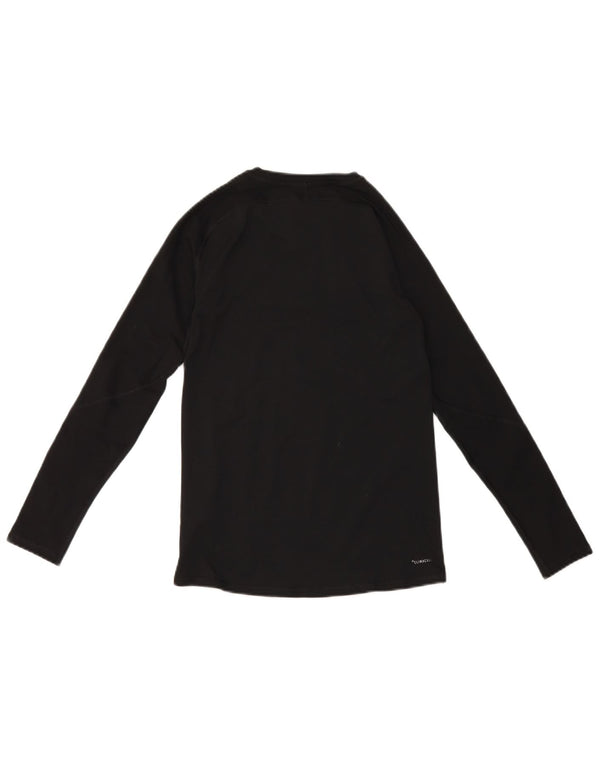 Adidas Boys Climacool Top Langærmet 13-14 År Sort Polyester