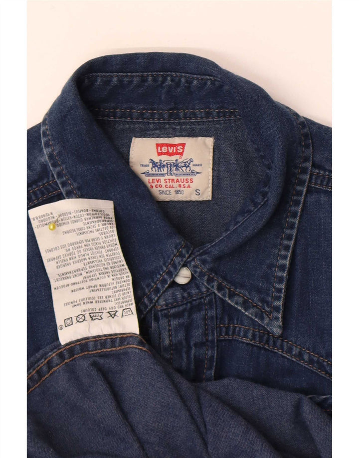Levi's Chemise en Jean Small Homme Bleu Coton
