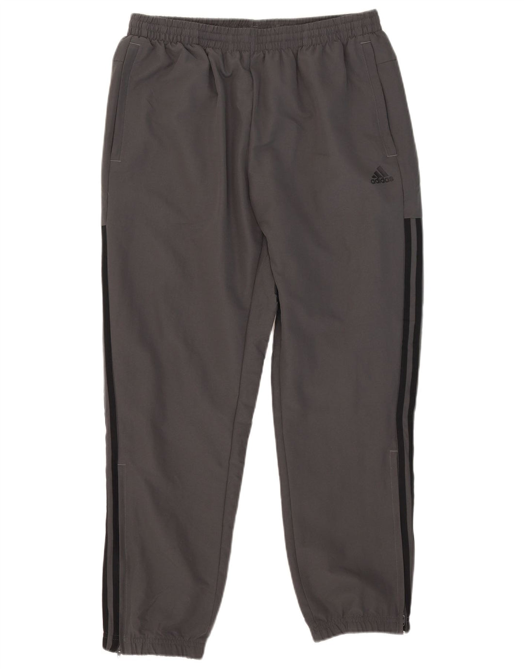 Pantaloni da tuta da uomo Adidas Joggers grandi in poliestere grigio