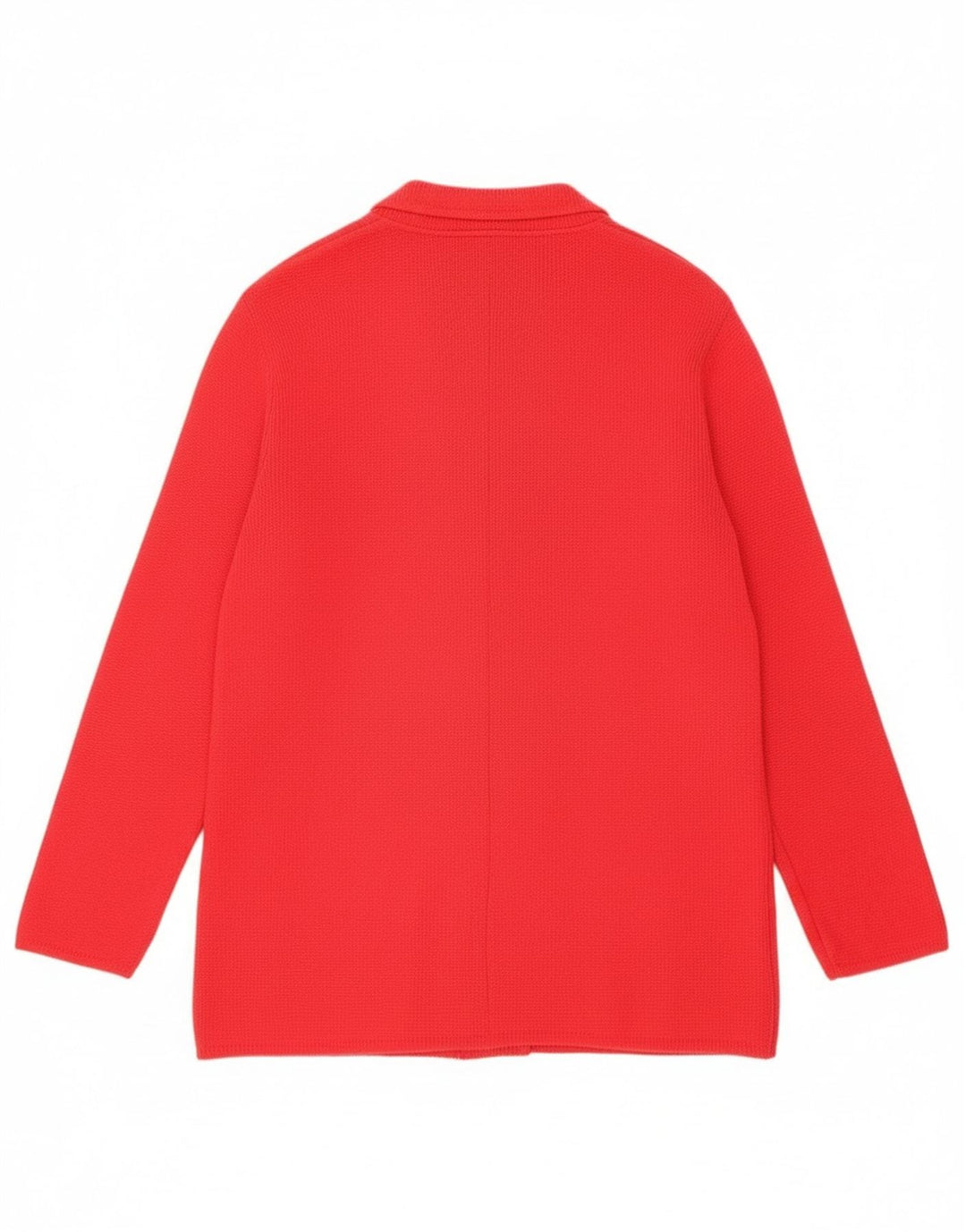 Vintage Dame Dobbeltradet Blazer Jacket UK 16 Large Red