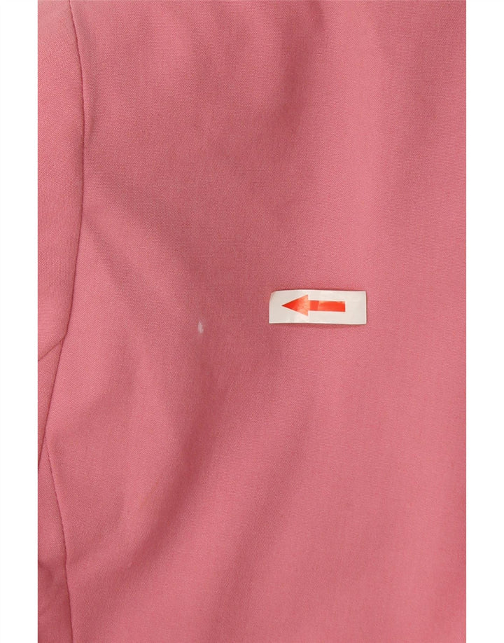Zara Womens 1 Button Blazer Jacket EU 38 Small Pink Polyester