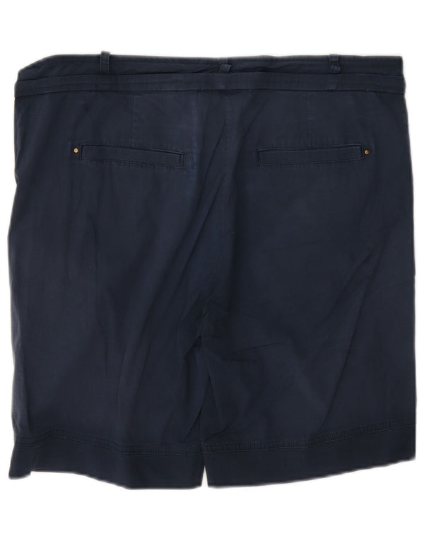 Champion Mens Chino Shorts Medium W32 Navy Blue Cotton