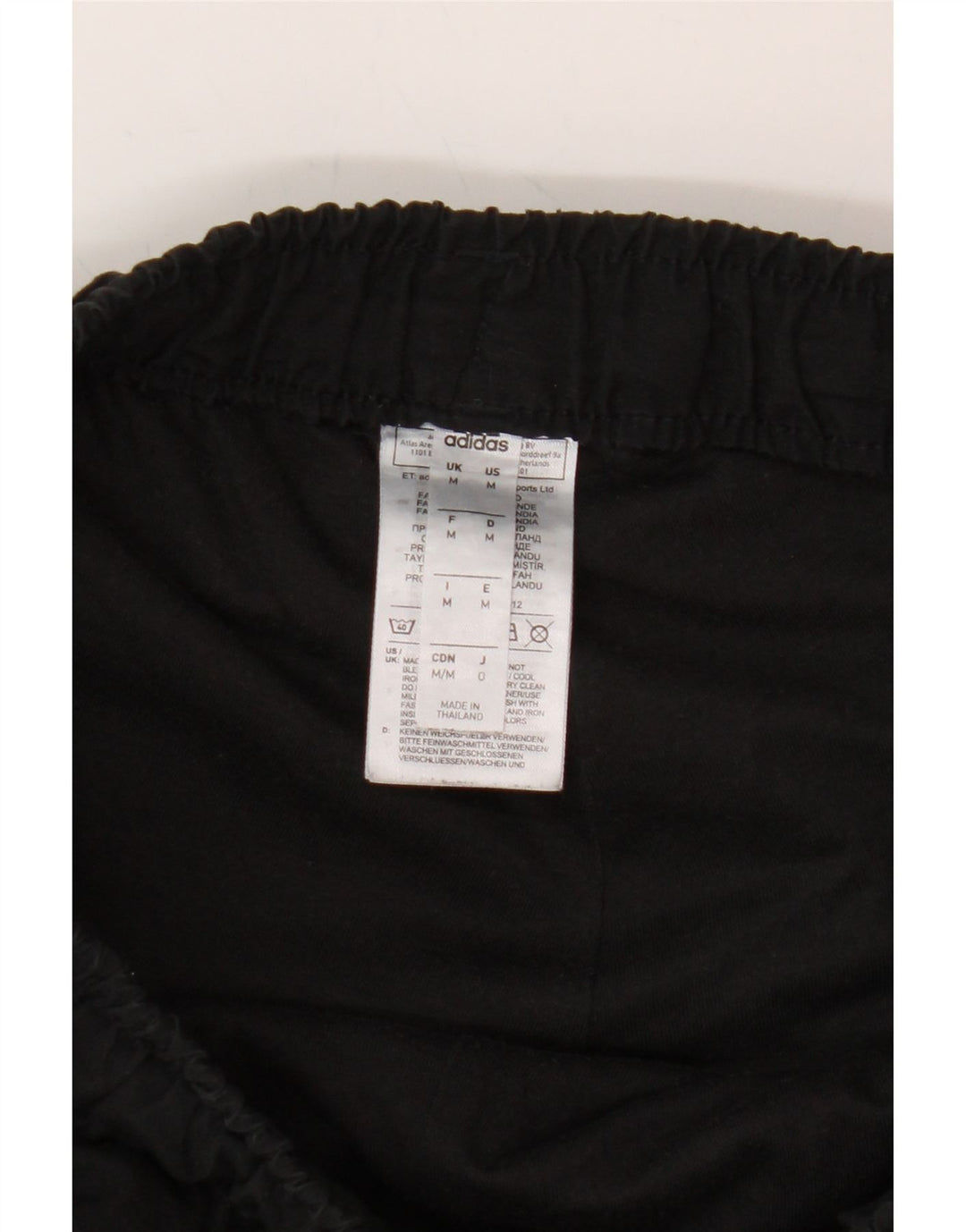 ADIDAS Mens Climalite Tracksuit Trousers Joggers Medium  Black Polyester Vintage Adidas and Second-Hand Adidas from Messina Hembry 