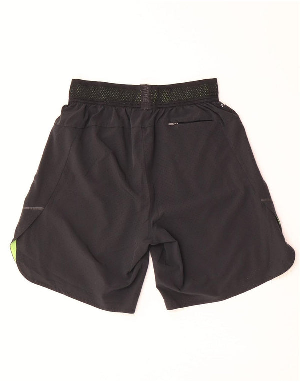 Męskie spodenki sportowe Nike Dri Fit, małe, czarne, poliestrowe