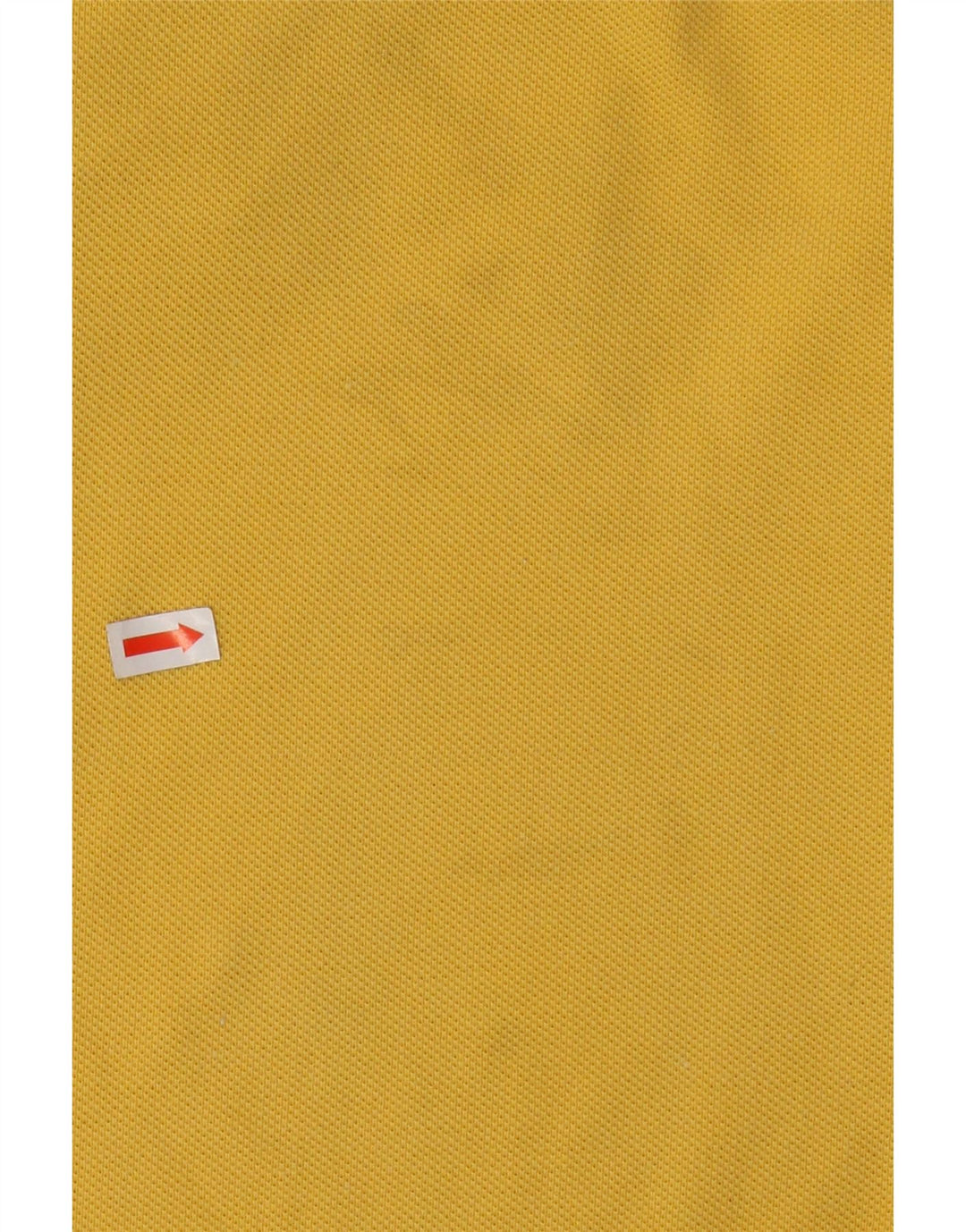 CHAMPION Mens Polo Shirt Small Yellow