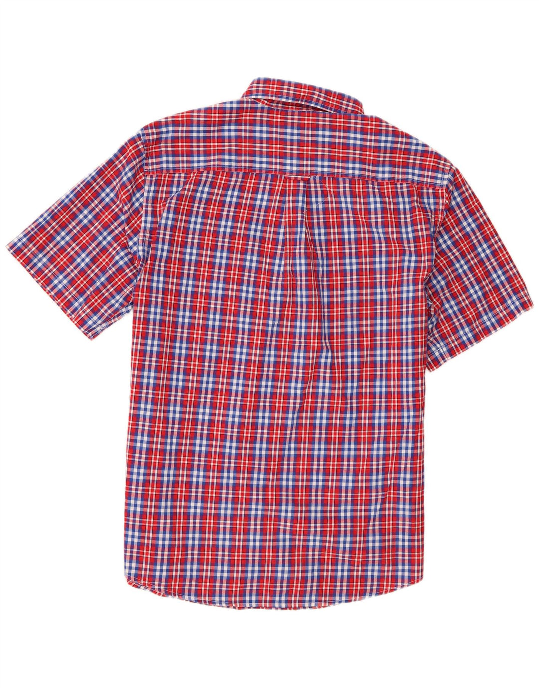 Chaps Camisa Manga Corta Hombre XL Algodón Cuadros Multicolor