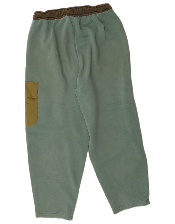 Nike Mens Cargo Tracksuit Trousers Joggers Medium  Green Colourblock