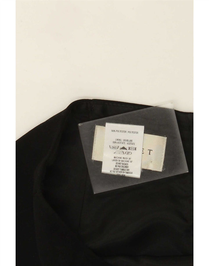 Minuet Womens Pencil Skirt UK 14 Large W32 Black Polyester
