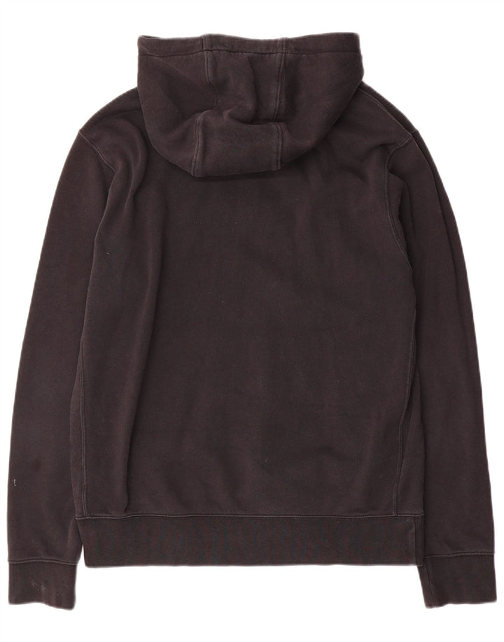Nike Mens Graphic Hoodie Jumper Medium Black Cotton