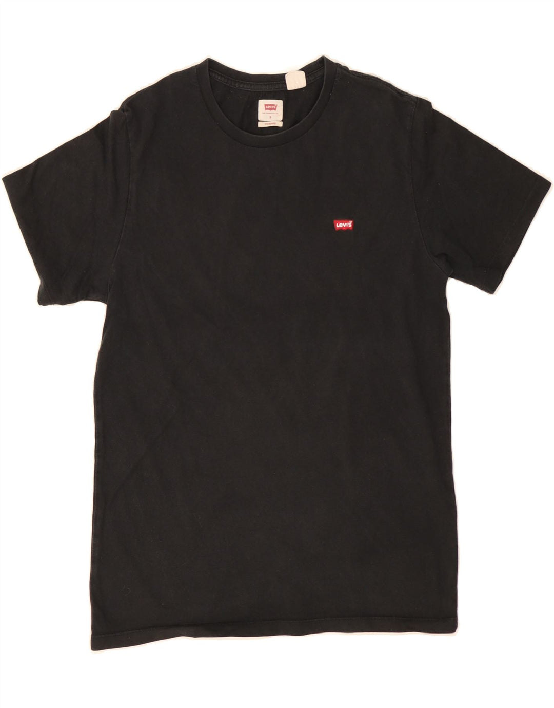 LEVI'S Mens Standard T-Shirt Top Small Black Cotton Vintage Levi's and Second-Hand Levi's from Messina Hembry 