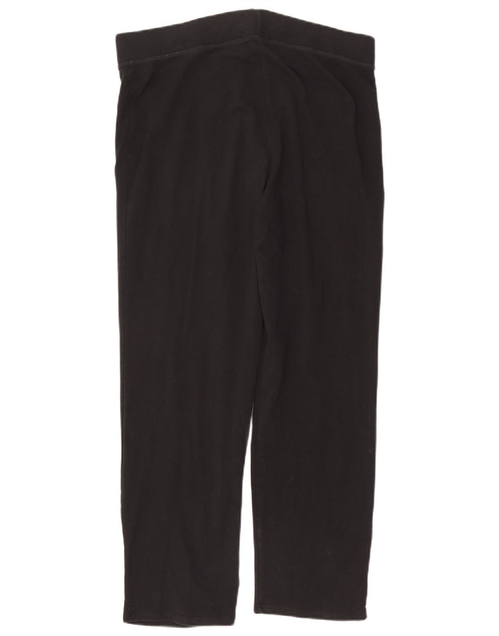 Marks & Spencer Womens Leggings UK 16 Large Black Cotton