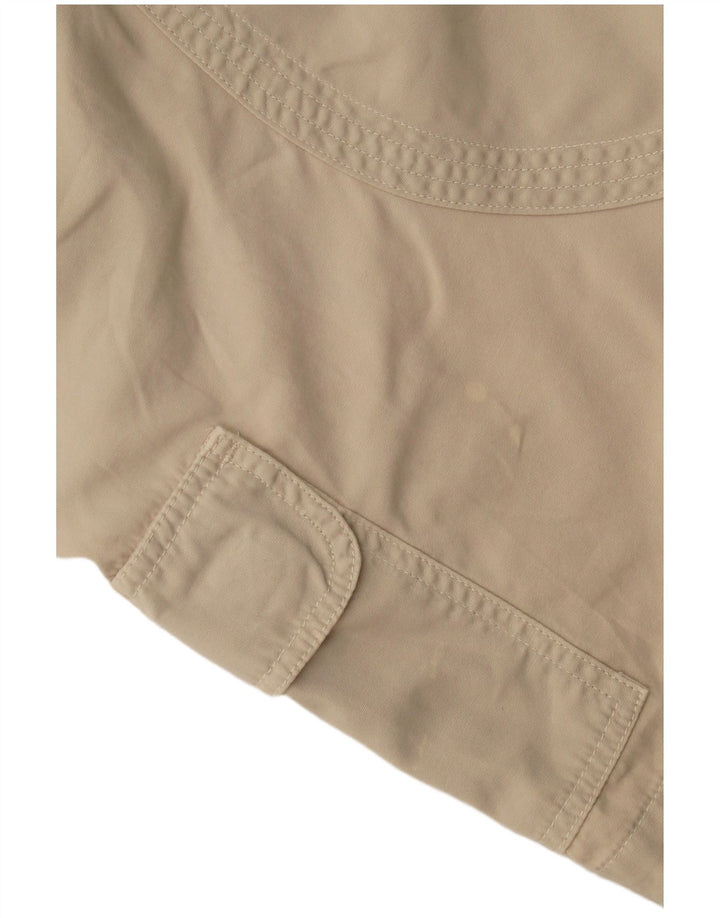Murphy & Nye Mens Cargo Shorts W38 XL Beige Cotton