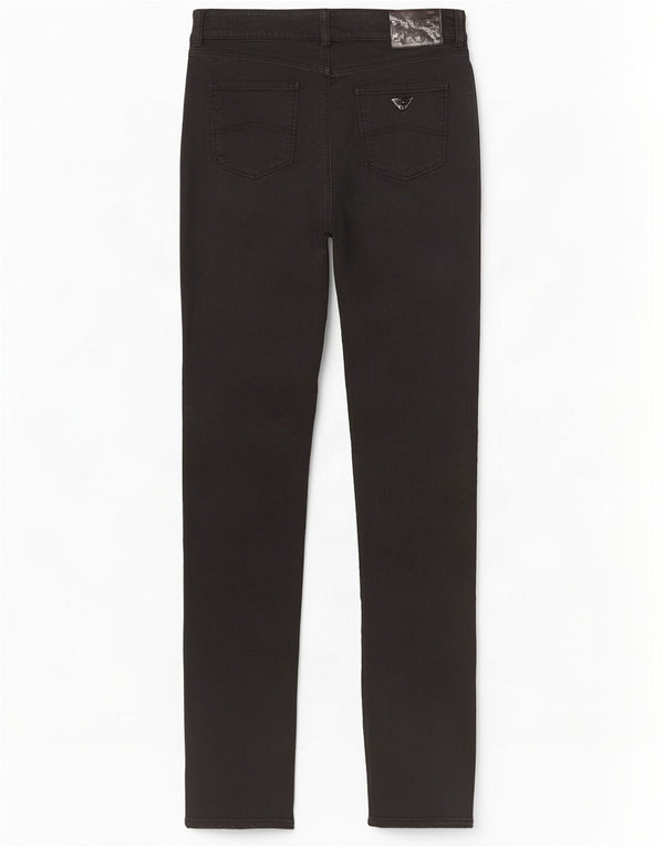 Armani Womens Skinny Jeans W31 L33 Black Cotton