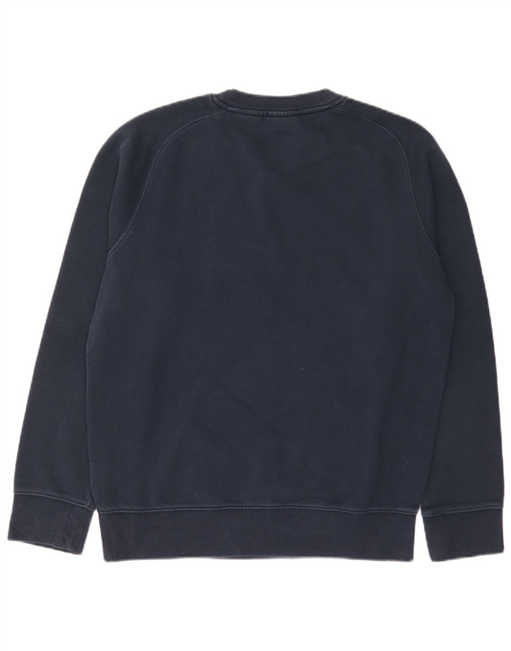 Timberland Herre Regular Fit Grafisk Sweatshirt Jumper Medium Navy Blue