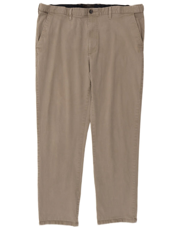 Marks & Spencer férfi normál szabású chino nadrág W40 L31 bézs pamut