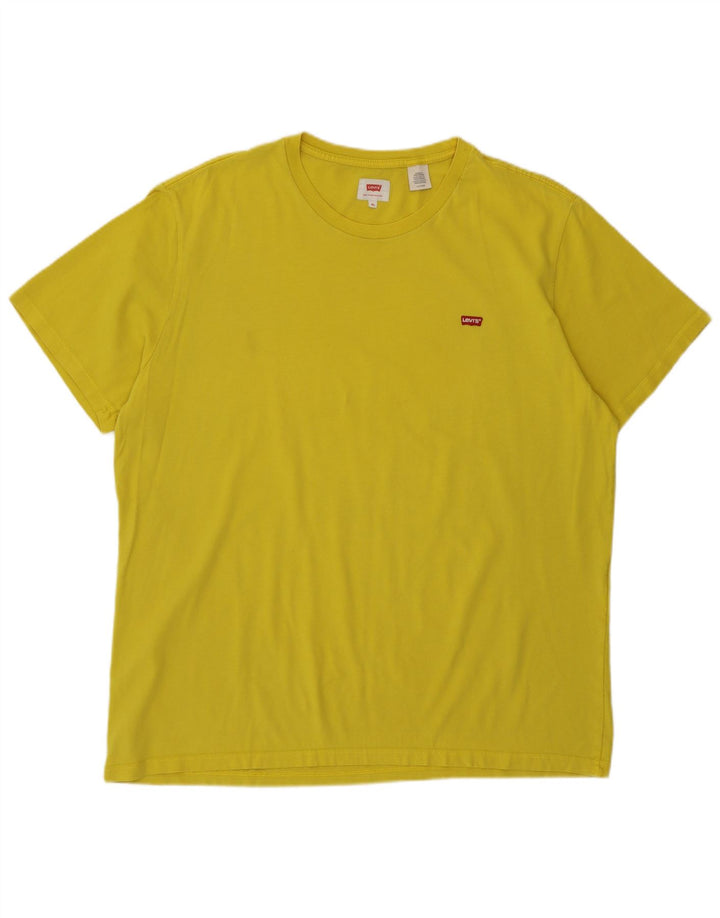 Levi's Herren T-Shirt Top XL Gelb