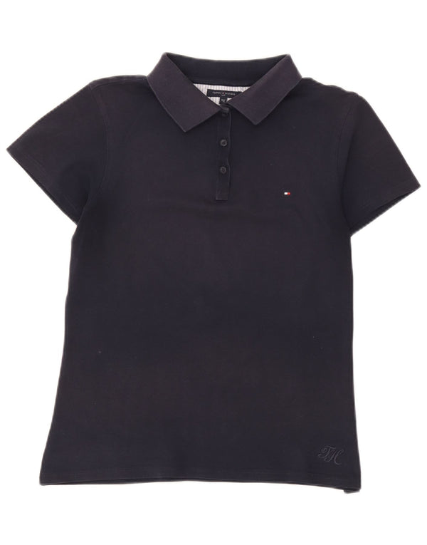 Tommy Hilfiger γυναικείο μπλουζάκι πόλο EU 40 Medium Navy Blue