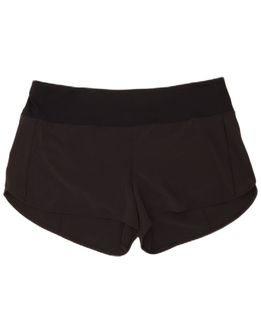 Lululemon Pantalones cortos deportivos para mujer US 18 2XL Poliéster negro